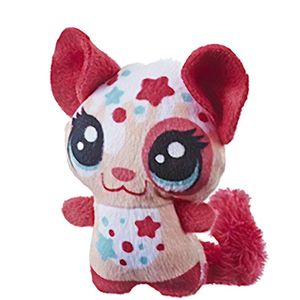 Hasbro - Littlest Pet Shop - Knuffels - Rood - 8cm - e3465