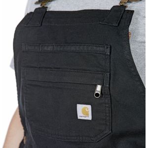 Carhartt - Werkoverall - Zwart - Katoen - Canvas