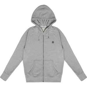 Timberland Full zip hooded sweatshirt Exeter River TB0A2F6Y - Medium Grey Heather - 3XL