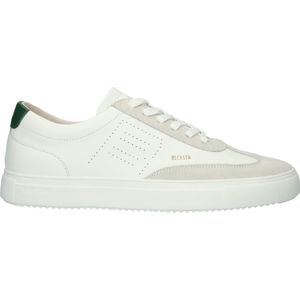Blackstone SLATE HARPER PERF - DG518 White Green - Sneaker (low) - Heren - White - Maat: 47