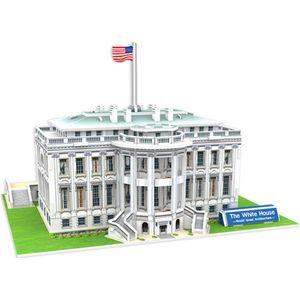 Premium Miniatuur Bouwpakket - Voor Volwassenen en Kinderen - Bouwpakket - 3D puzzel - Modelbouwpakket - DIY - The White House