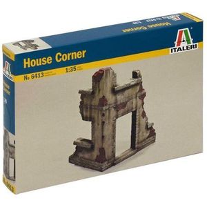 Italeri - House Corner 1:35 (Ita6413s) - modelbouwsets, hobbybouwspeelgoed voor kinderen, modelverf en accessoires