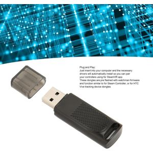 Draadloze Ontvanger Dongle USB-adapter voor Vive Tracking Device en Valve Index Controller, Compatibel met SteamVR