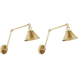 NARVA - Wandlamp - Goud - Metaal