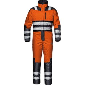SIR SAFETY ROWANIEMI Hi Vis Reflecterend Amerikaanse Overall HEREN Overall Werkkleding Oranje Blauw - Watervast