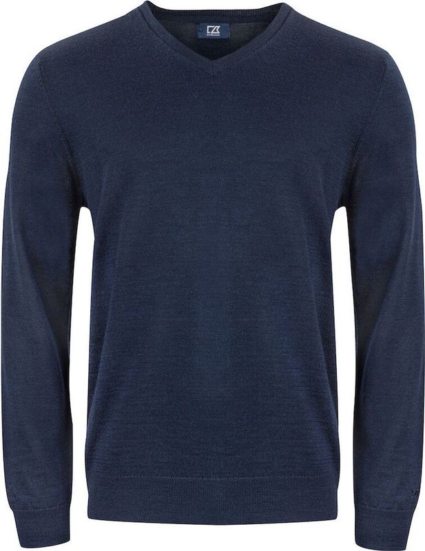 Cutter & Buck Vernon V-neck Heren 355432 - Dark Navy - 4XL