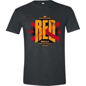 Star Wars - Red Squad T-shirt - Grijs - XXL