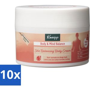 Kneipp - Body crème - Body & Mind Balance - Iris & Vetiver - 200 ml - Bulkverpakking - 10 stuks