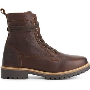 Travelin' - Trongsberg - Veterboots - Donkerbruin - Wolgevoerd