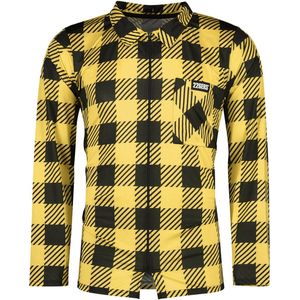 226ers Plaid Cycling Jas Geel S Man