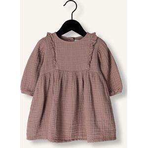 PLAY UP Woven Dress Meisjes - Jurk - Roze - Maat 68.
