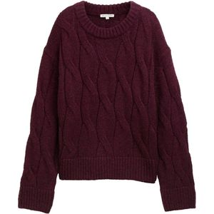 TOM TAILOR - Trui - Bordeaux - Lange Mouw - Ronde Hals