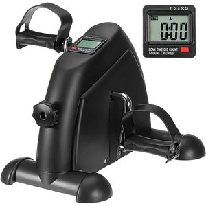 Mini Hometrainer voor Boven- en Onderlichaam met LCD-scherm en Instelbare Weerstand