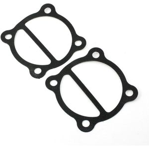 Set van 2 Luchtcompressor Cilinderkop Basisklep Afdichting Pakkingen - Zwart