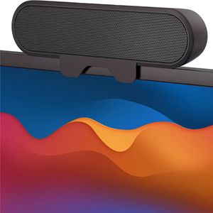 Skoov - Mini Soundbar - Draadloze Speaker - Voor PC - Krachtig Geluid