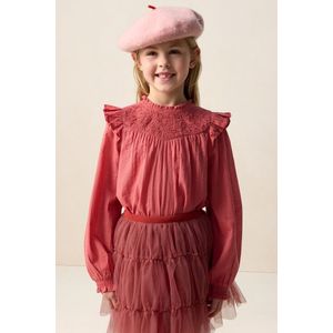 Sissy-Boy - Rode blouse met ruffles