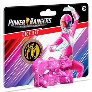 Power Rangers: RPG Dice Set Pink - Dobbelstenenset - Renegade Game Studios