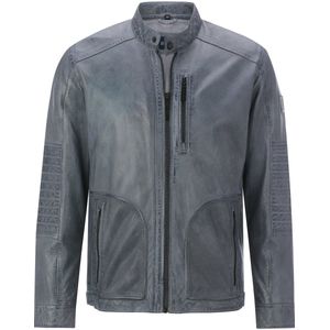 Babista - RALMIR - Leren Jack - Blauw