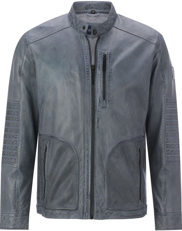 Babista - RALMIR - Leren Jack - Blauw