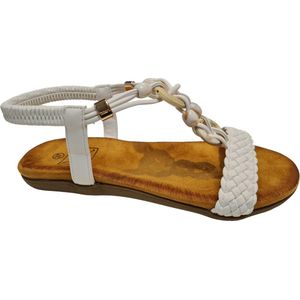 Bridge 24157316 White Dames Sandalen - Wit - 41