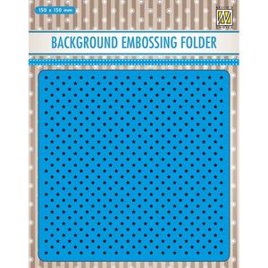 EEB024 Nellie Snellen background embossingfolder - little stars - sterren - achtergrond sterretjes embossing mal