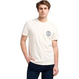 Lee - Workwear - T-shirt - Ecru - Korte Mouwen - Relaxed Pasvorm