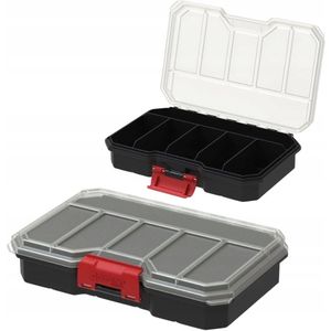 Qbrick Regular Compact M Gereedschapskist Zwart - Organizer