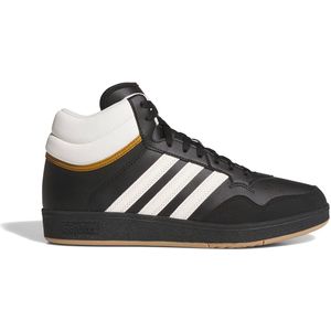 adidas - HOOPS 4.0 MID SHOES - Sportschoenen - core black/ftwr white/bronze strata