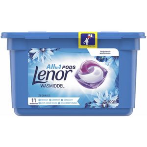 Lenor Wasmiddel All-in-1 Pods Zeebries 11 stuks