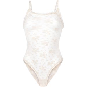 Hunkemöller - Body Darcy - Wit - Bodystocking