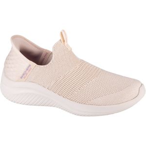 Skechers Slip-Ins Ultra Flex 3.0 Smooth Step, Vrouwen, Beige, Sneakers, maat: 35
