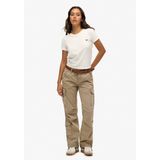 Cargo Pants - Groen - Katoen 98% - Elastaan 2% - Rechte Pasvorm