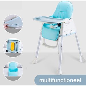 Allernieuwste.nl® 3-in-1 Kinderstoel Verstelbare Baby Stoel Peuterstoel - Voor Eten, Spelen & Rijden !