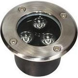LED Grondspot  Warm Wit - 3 Watt - Inbouw - 230 Volt