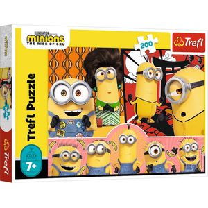 Trefl - Puzzles - ""200"" - Minnions in action / Universal Minions the rise of Gru