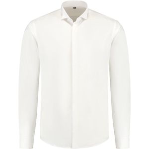 GENTS - Smoking overhemd wingtip - Polyblend - Wit - Maat XL 43/44/XL 43/44