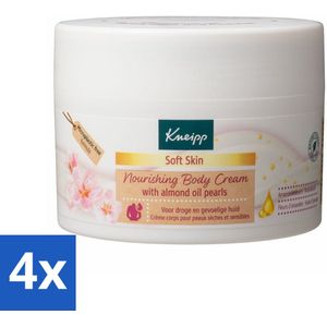 Kneipp - Body crème - Soft Skin - Amandelbloesem - 200 ml - Voordeelverpakking - 4 stuks