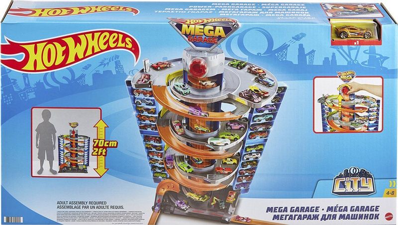 Hot Wheels City Mega Garage - Speelgoed auto racebaan