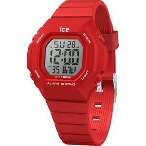 Ice Watch ICE digit ultra - Red 022099 Horloge - Siliconen - Rood - Ø 39 mm