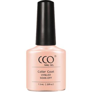 CCO Shellac - Gel Nagellak - kleur Pink Daisy 68066 - ParelmoerRoze - Semitransparante kleur - 7.3ml - Vegan