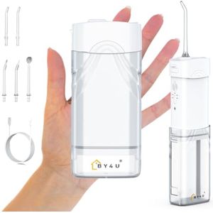Oplaadbare Water Flosser voor Tanden - Mini Draagbare Mondelinge Irrigator met Telecopische Watertank