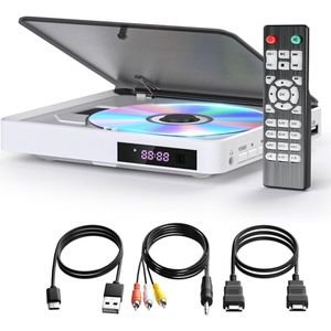 Dvd Speler - Full HD - Regiovrij - Inclusief HDMI En Afstandsbediening - Dvd En Cd Speler - Usb