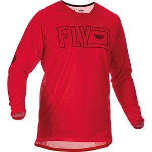 FLY Racing Kinetic Fuel Rood Zwart Jersey - Maat XL -