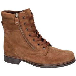 Gabor - Veterboots - Ree-bruin - 74.672.14 - F-wijdte - Met Ritsen