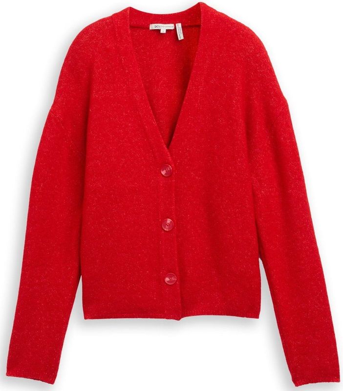 TOM TAILOR DENIM Gebreid vest  rood