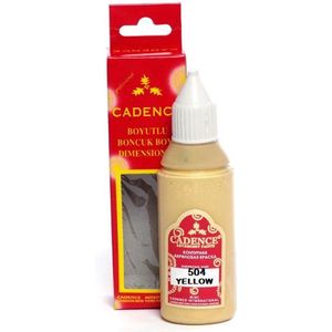 Cadence Dimensional Verf Opaque 50 ml Yellow