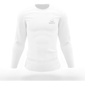 T-shirt met lange mouwen | Merk: Bearzfoot | Model: Logo | Kleur: Wit | Maat: L