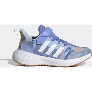 adidas Sportswear FortaRun 2.0 Cloudfoam Schoenen met Elastische Veters en Klittenband - Kinderen - Blauw- 34