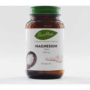 Magnesium Citraat - 650mg - 80 capsules