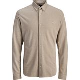 Jack & Jones - Jprblublake Pique Detail Shirt - Tigers Eye - Overhemd